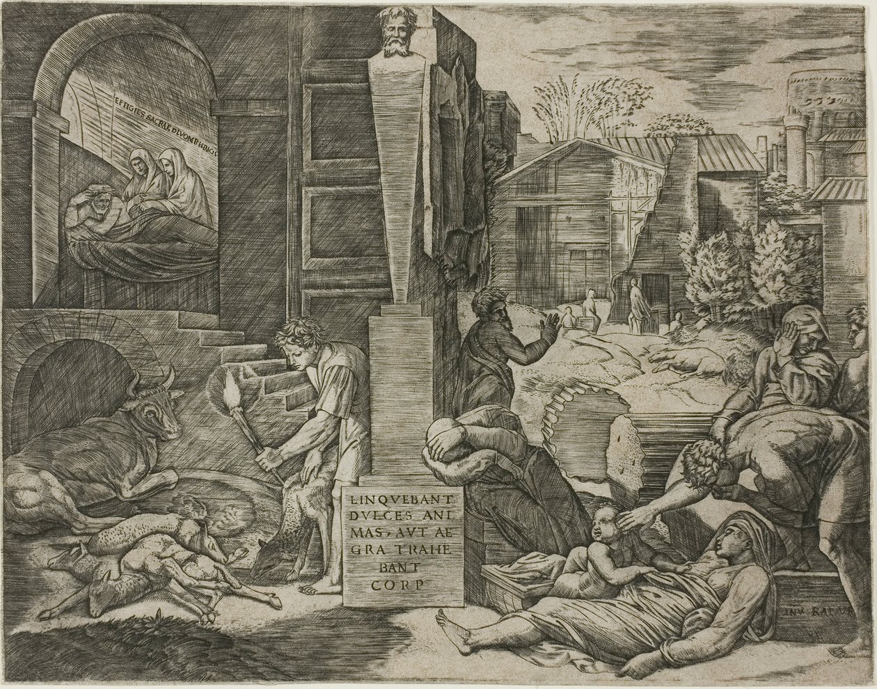 O Morbetto, ou A Praga da Frígia de Marcantonio Raimondi