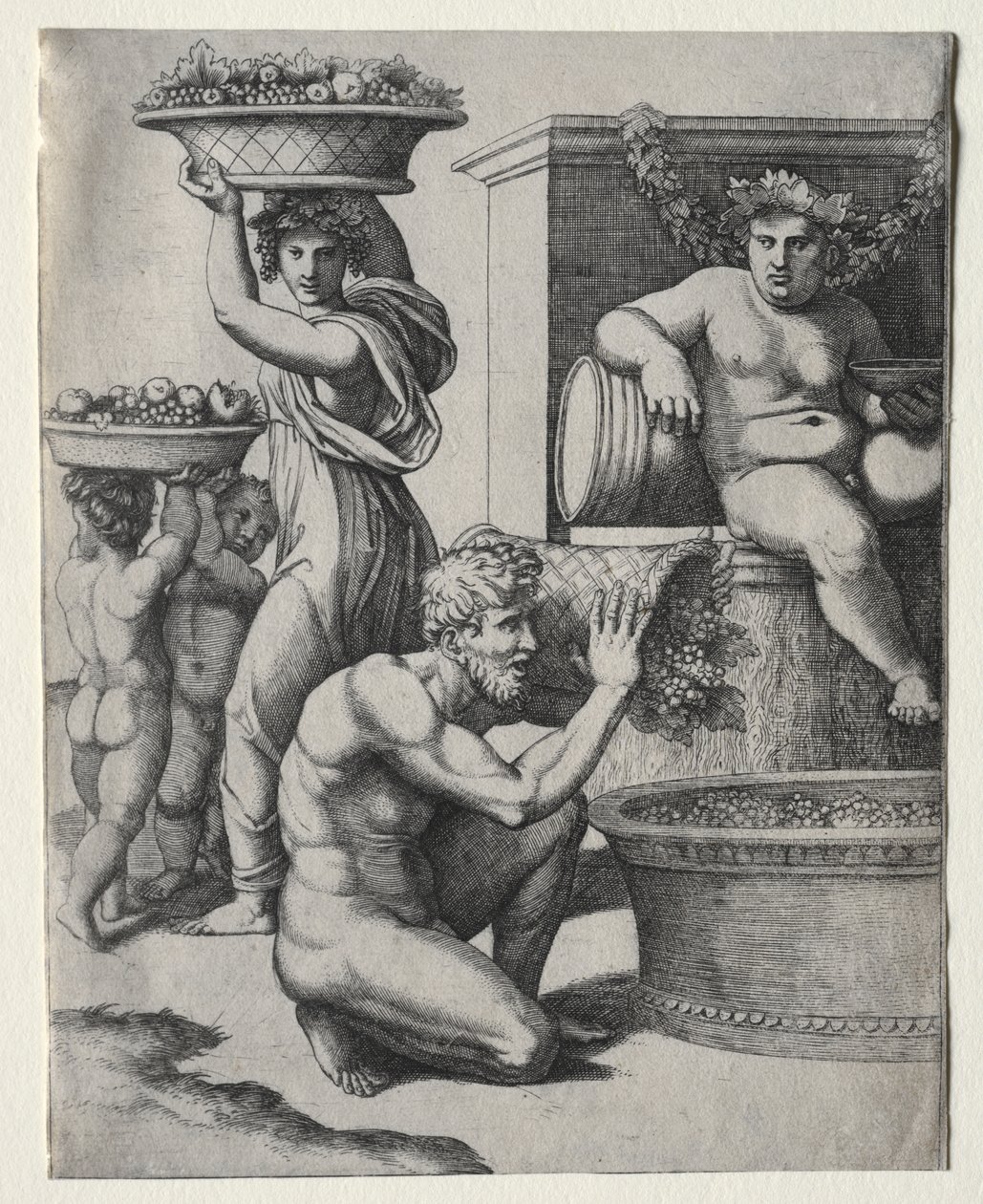 A prensa de vinho de Marcantonio Raimondi