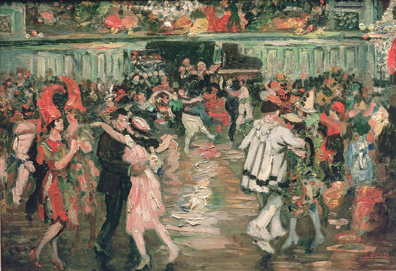 A bola no Moulin Rouge de Marcel Leprin