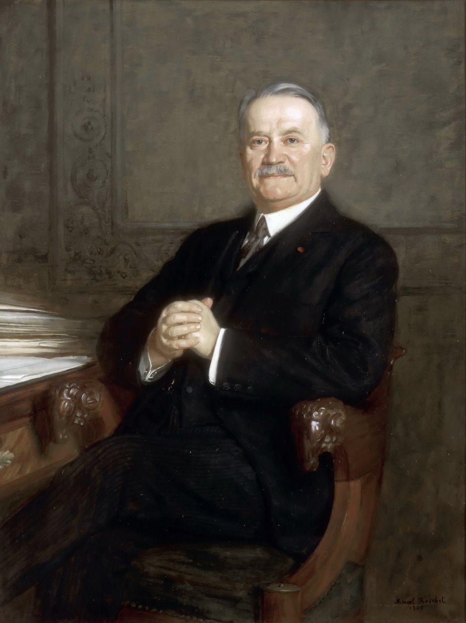 Retrato de Gaston Doumergue 1863-1937 de Marcel Andre Baschet