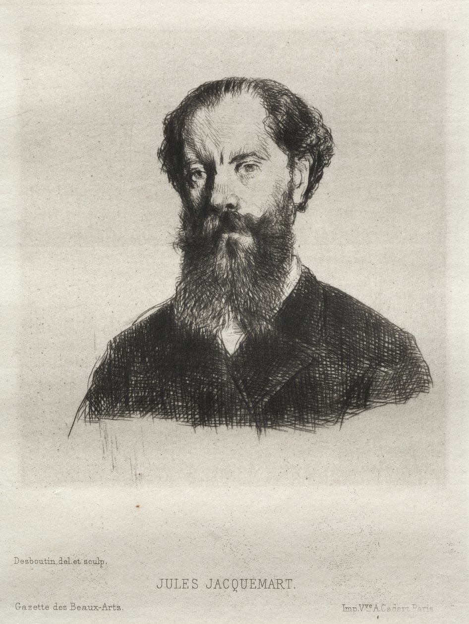 Jules Jacquemart, 1876. de Marcellin Gilbert Desboutin