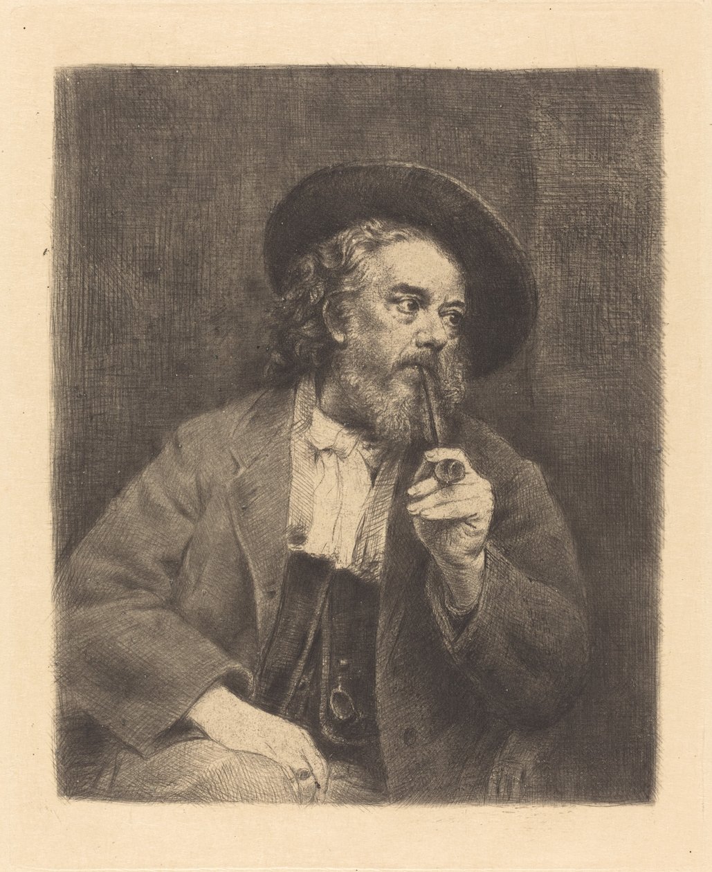 Auto-retrato de Marcellin Gilbert Desboutin