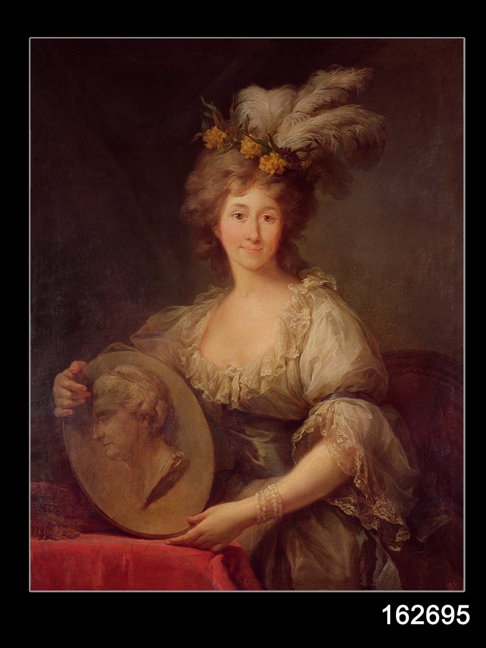 Retrato de Anne Biron (1750-1850) Princesa de Curlândia, c.1795 de Marcello Bacciarelli
