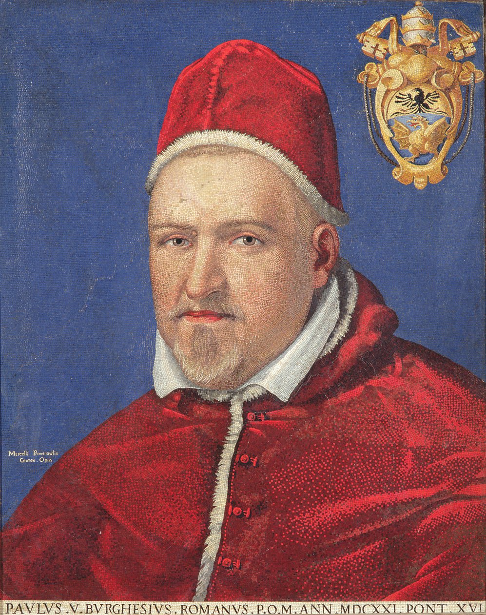 Papa Paulo V (mosaico) de Marcello Provenzale