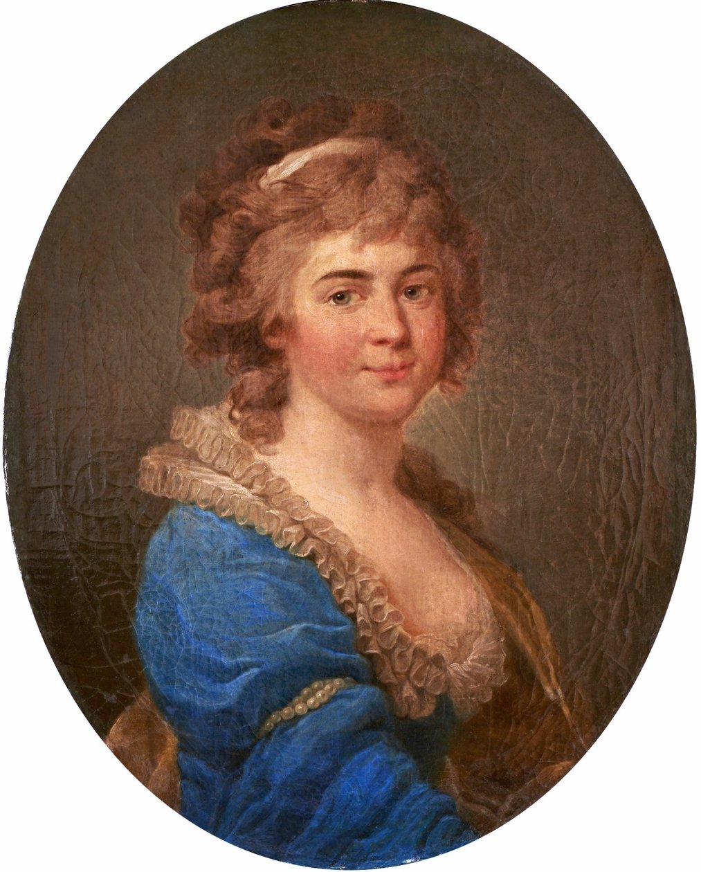 Retrato de Helena Radziwiłł, nascida Przeździecka de Marcello Bacciarelli