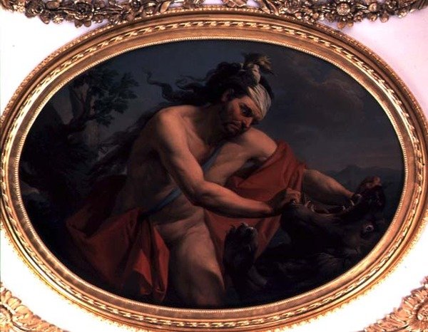 Força, c.1777 (óleo sobre tela) de Marcello Bacciarelli