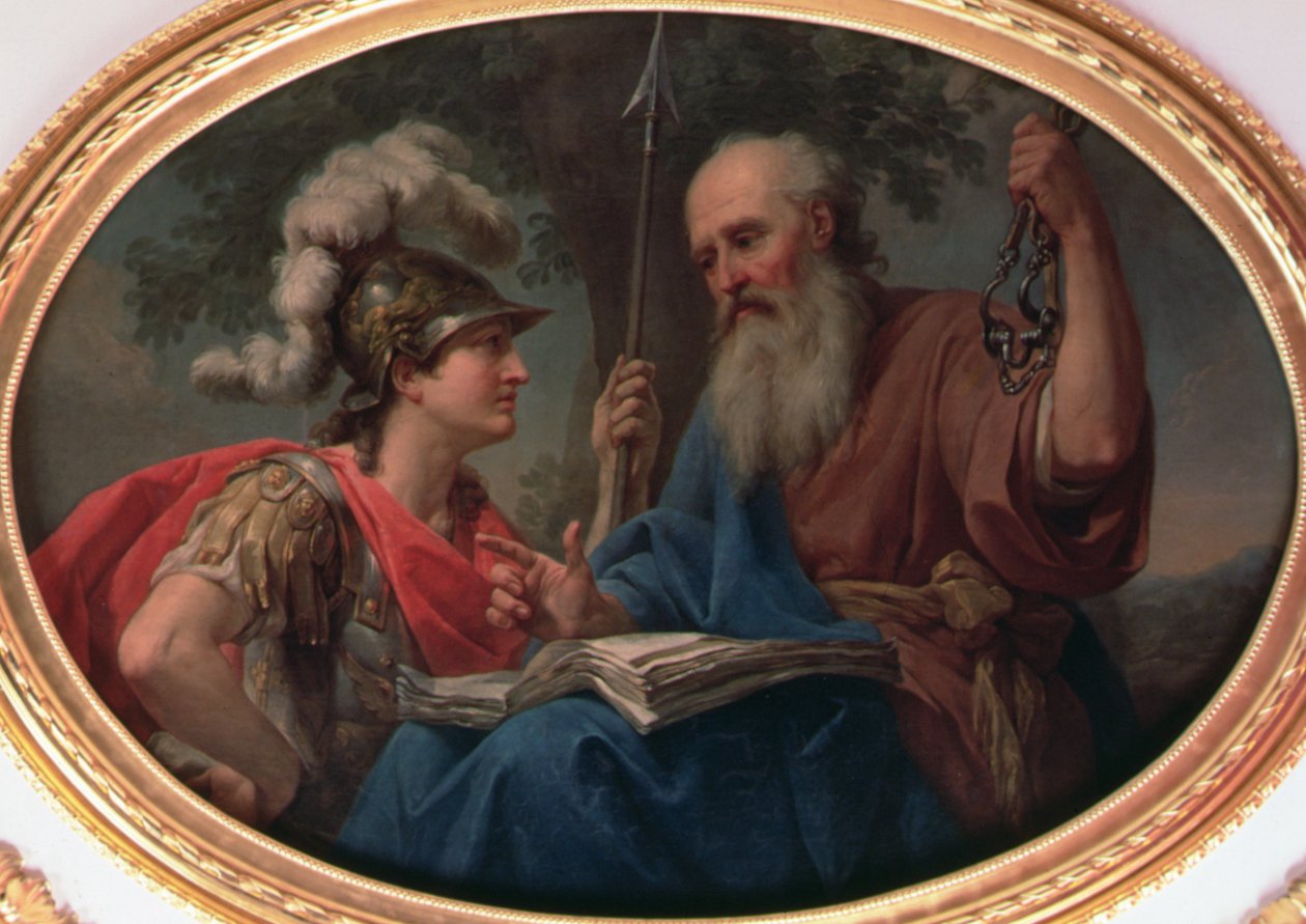 Wisdom, c.1777 (óleo sobre tela) de Marcello Bacciarelli