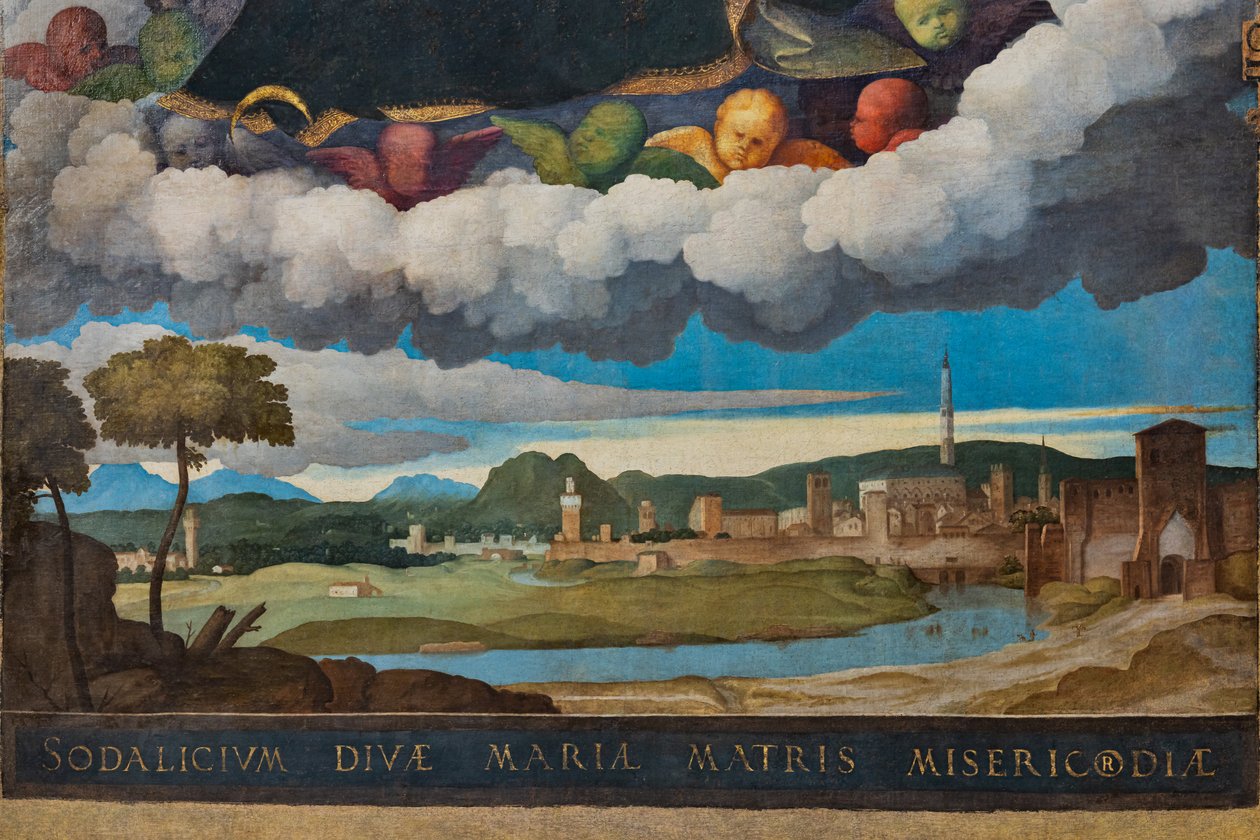 Pormenor da cidade de Vicenza de Marcello Fogolino