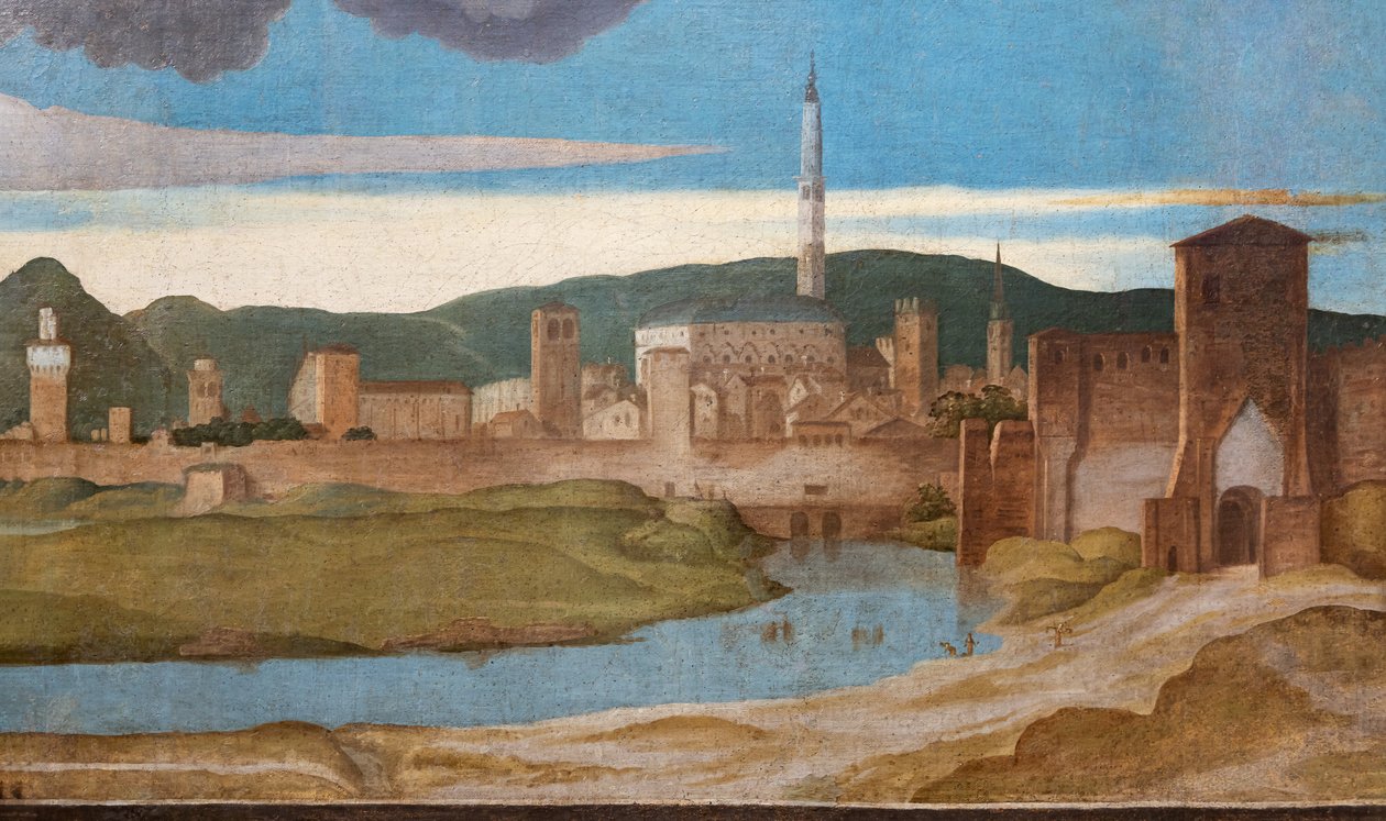 Pormenor da cidade de Vicenza de Marcello Fogolino