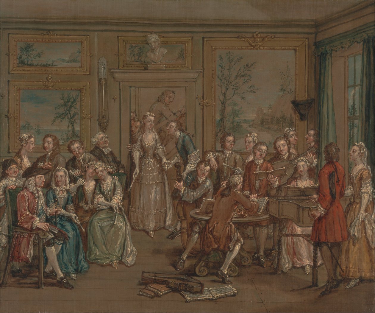 Conversa Musical de Marcellus Laroon the Younger