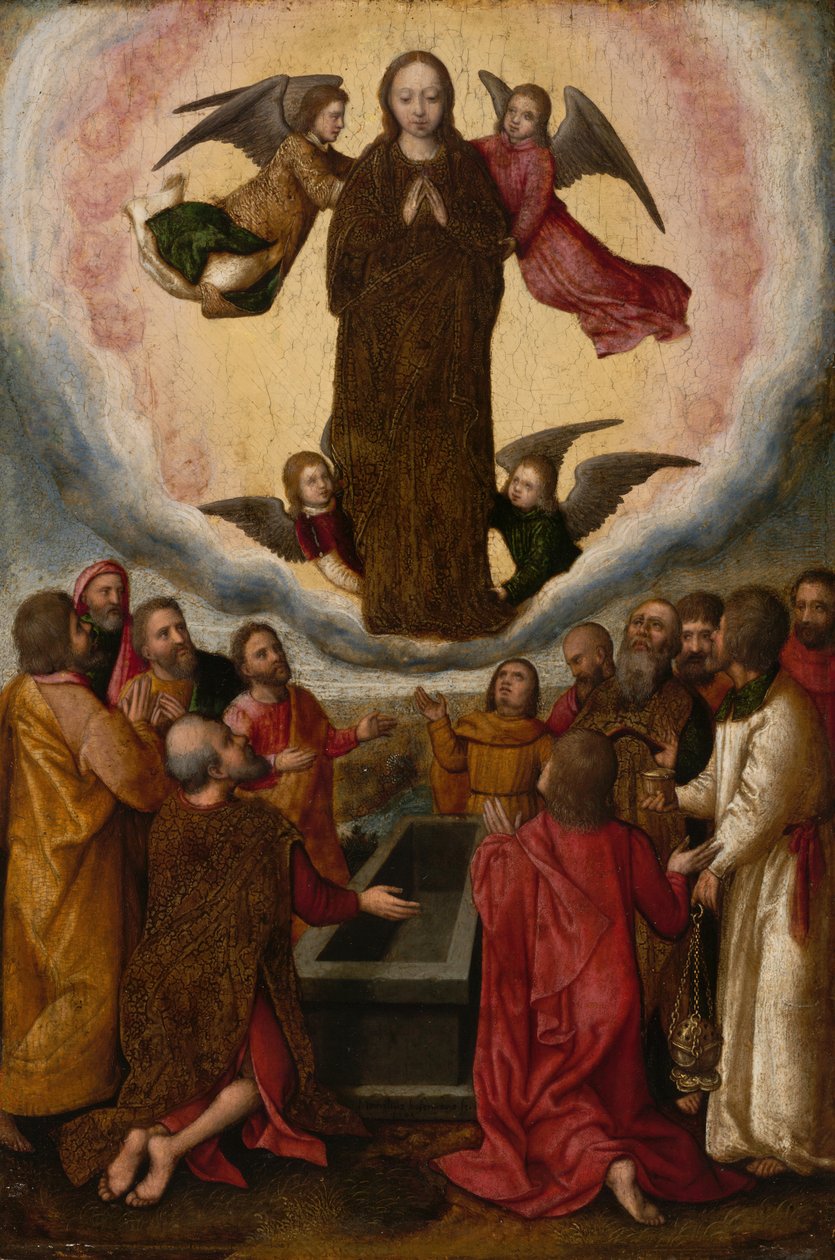 Assunção da Virgem, século XVI. de Marcellus Coffermans