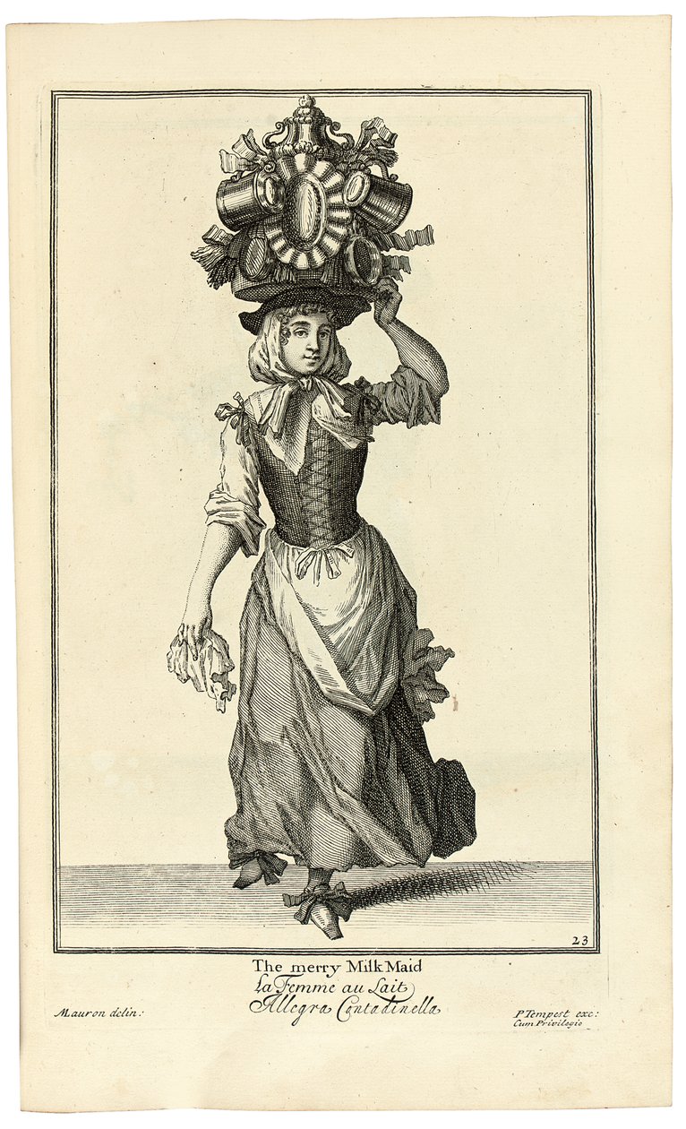 A Feliz Leiteira, 1733 de Marcellus or Marcel Lauron