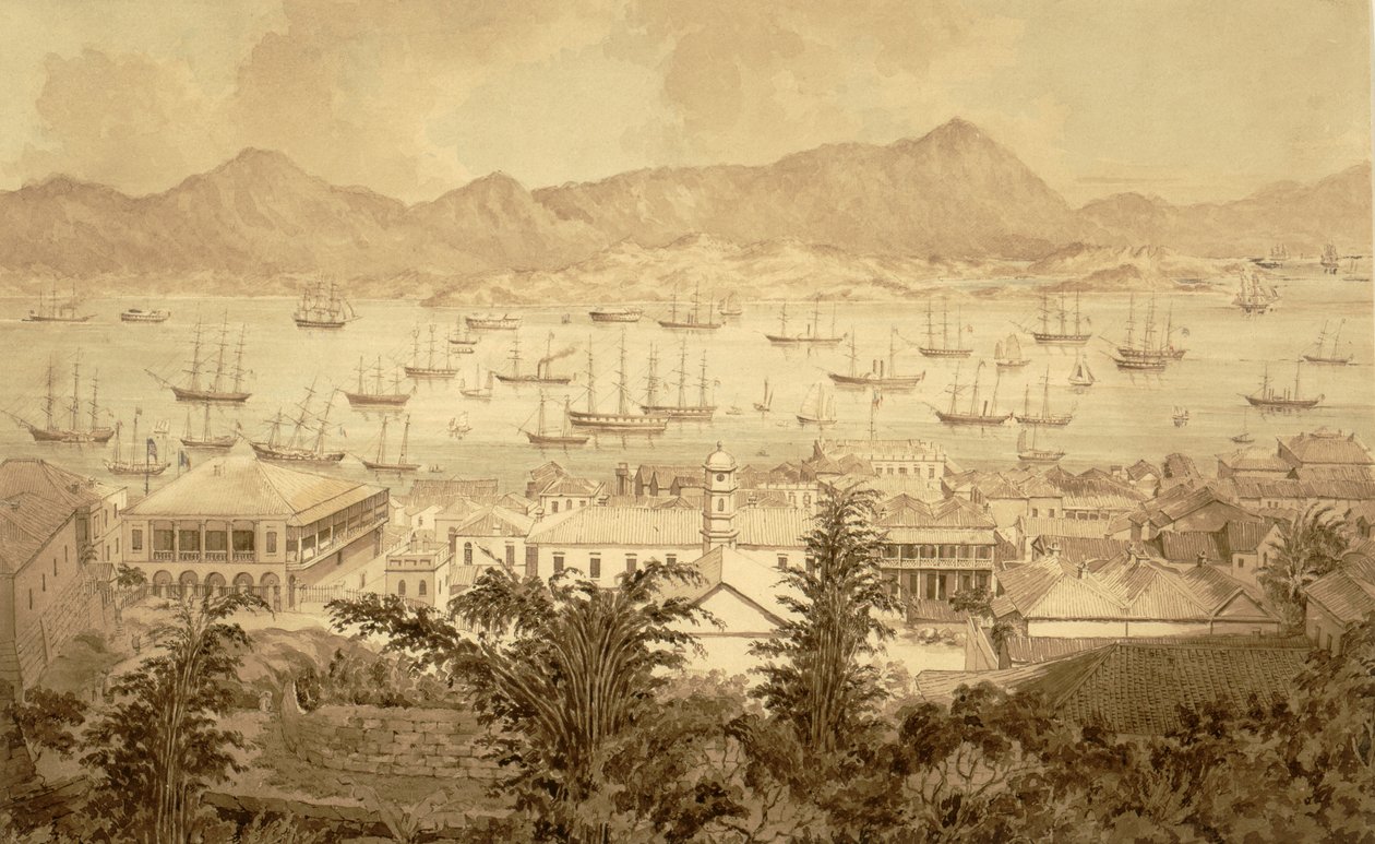 Porto de Hong Kong de Marciano Antonio Baptista
