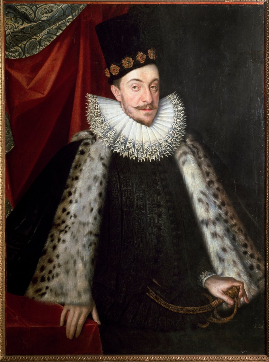 Retrato de Sigismundo III Vasa, Rei da Polónia de Marcin Kober