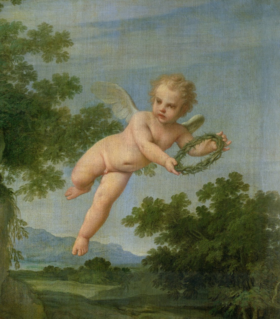 Maria Madalena Penitente, 1700-05 (detalhe de 68660) de Marcantonio Franceschini