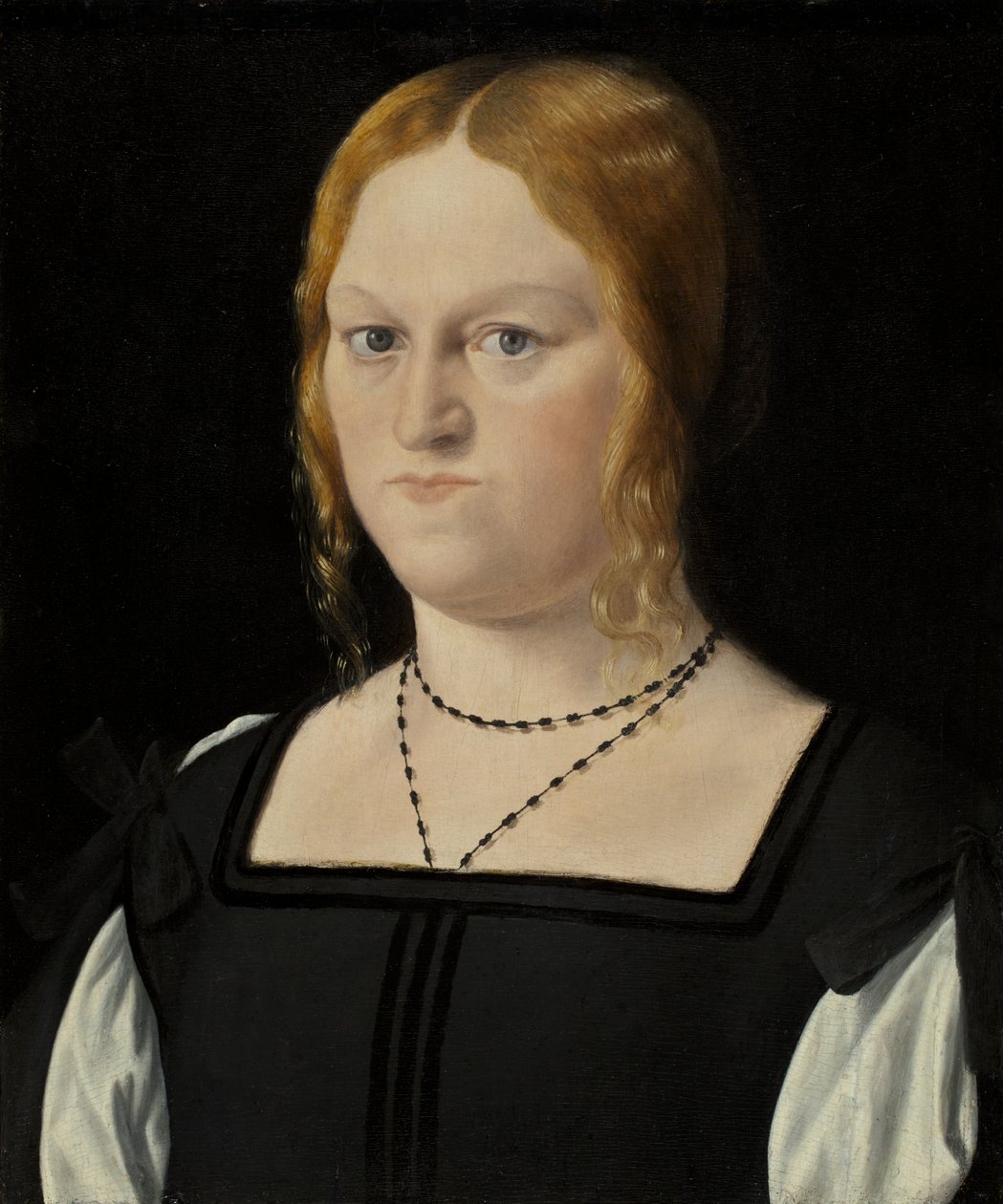 Retrato de uma senhora, início dos anos 1500 de Marco Basaiti