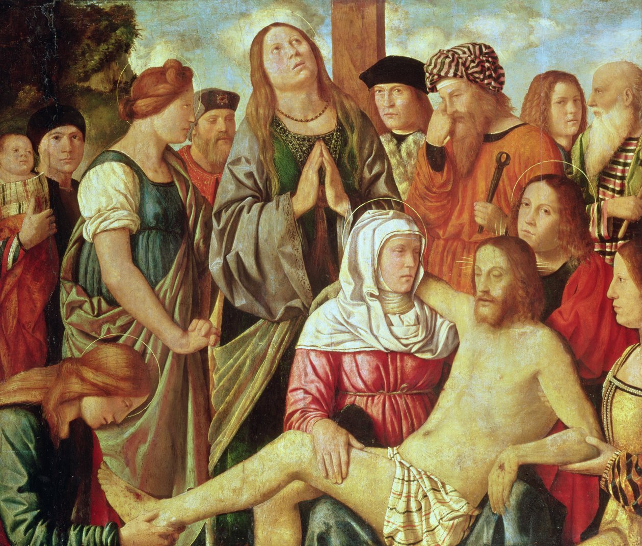 A Lamentação de Cristo (painel) de Marco Marziale