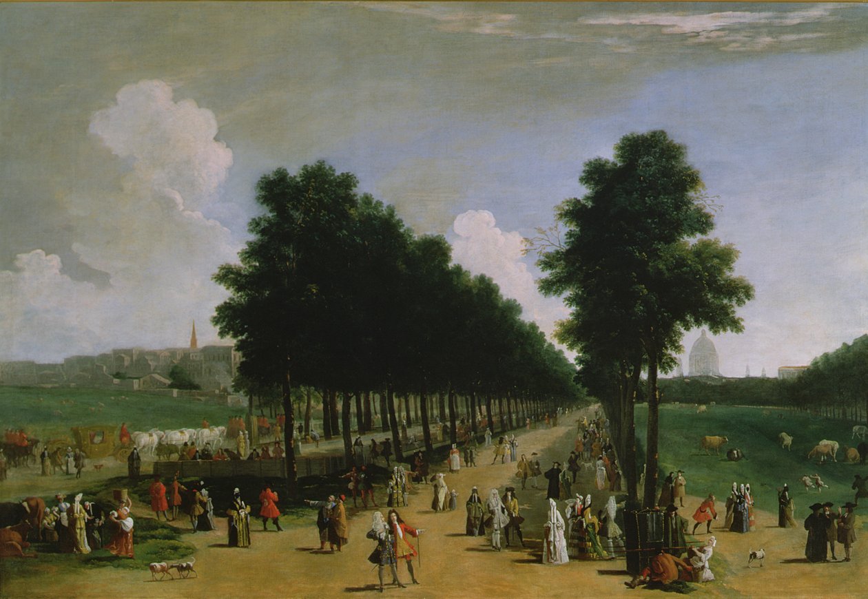 Vista, de, a, alameda, e, st. James, parque de Marco Ricci