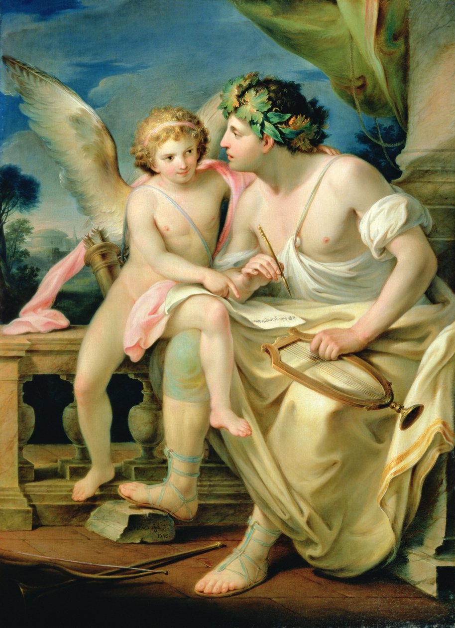 Inspiração do poeta, 1785 de Marco Rossi