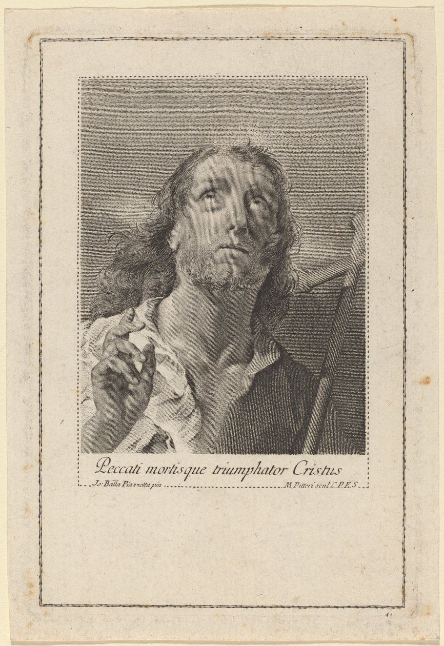 Cristo o Triunfo do Pecado e da Morte de Marco Alvise Pitteri after Giovanni Battista Piazzetta