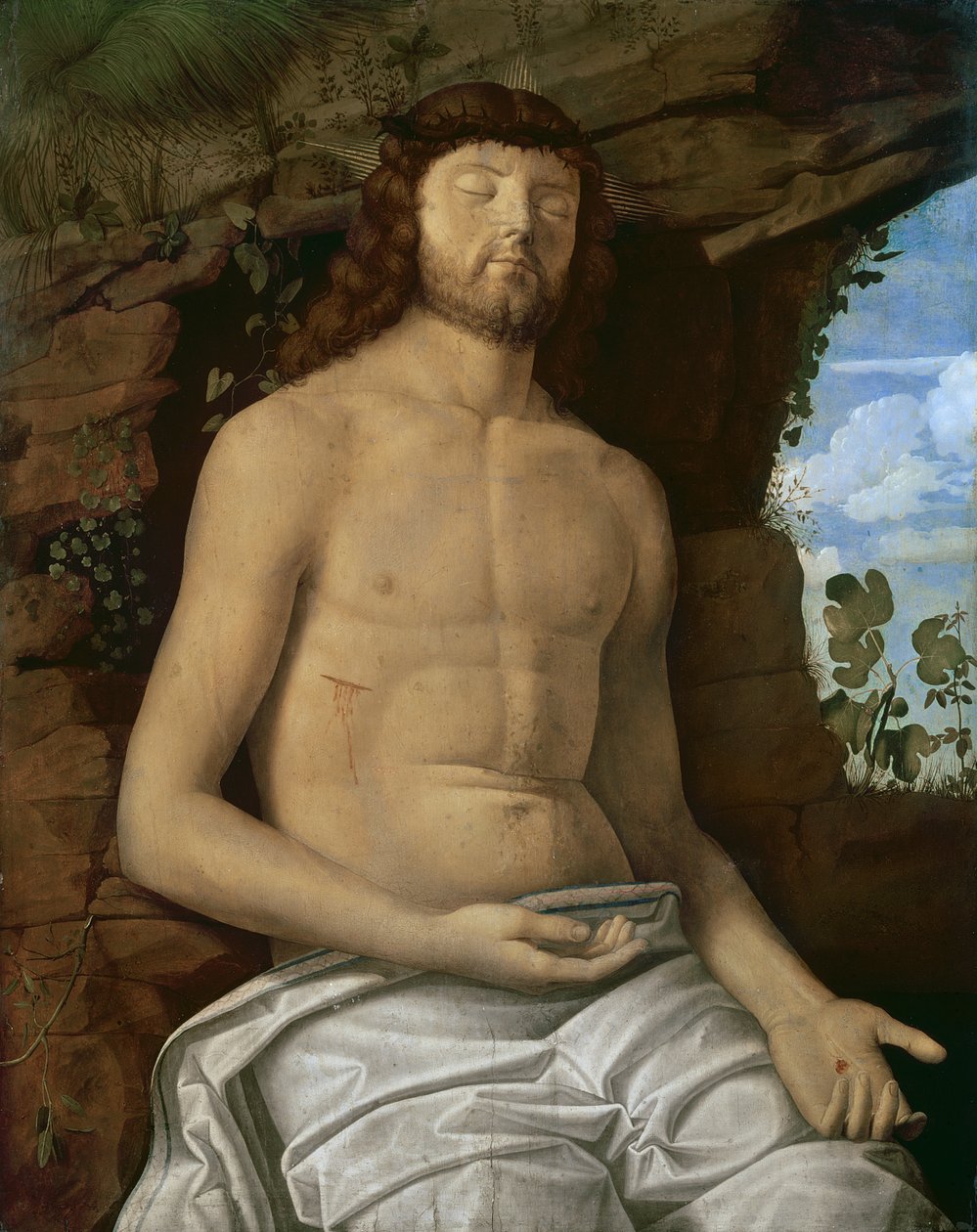 O Cristo Morto, c.1510 de Marco Basaiti