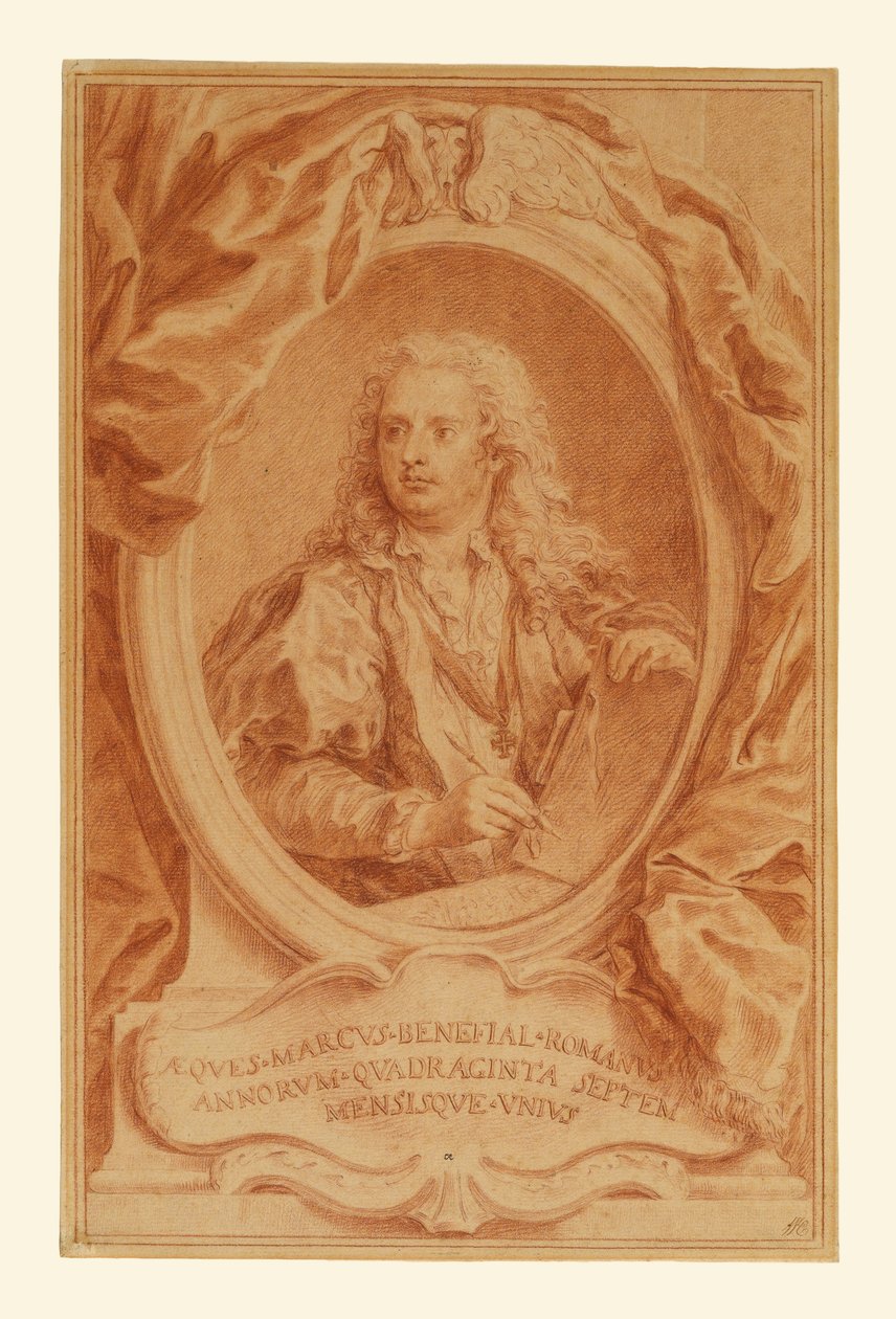 Auto-retrato de Marco Benefial