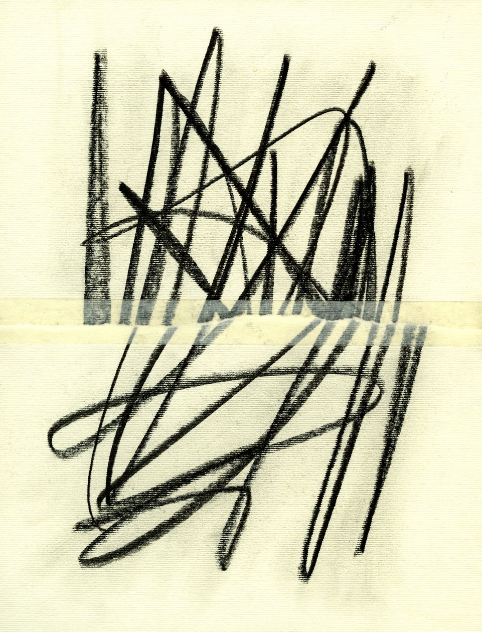 "Dois", 2018 (colagem) de Marco Campedelli