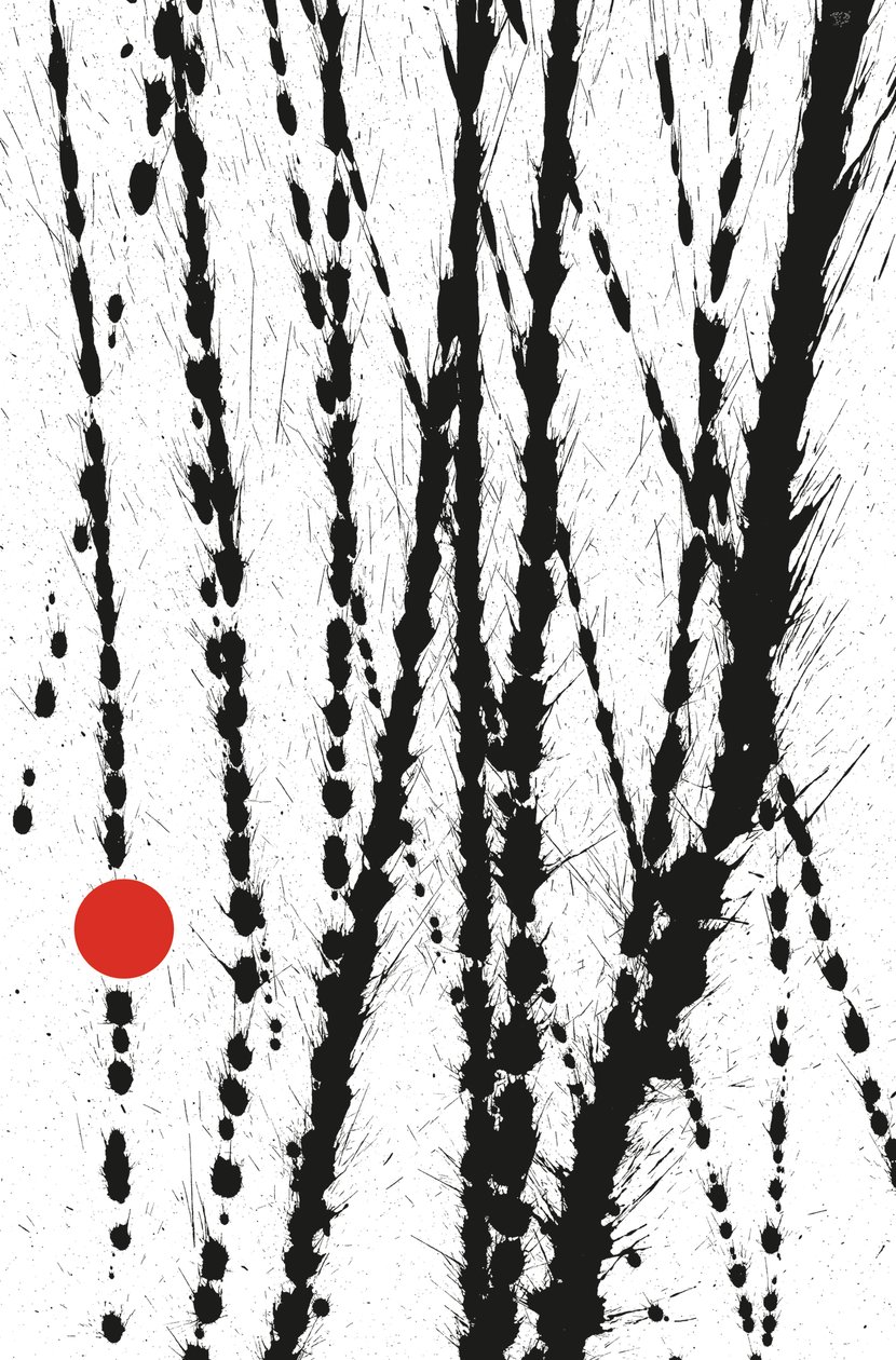 Ponto Vermelho, 2014 (tinta sobre papel) de Marco Campedelli