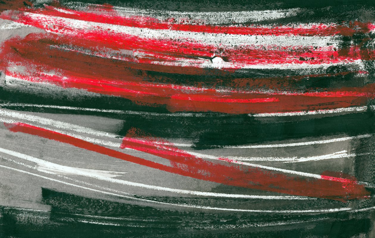 Tempestade em vermelho, 2017 (técnica mista) de Marco Campedelli