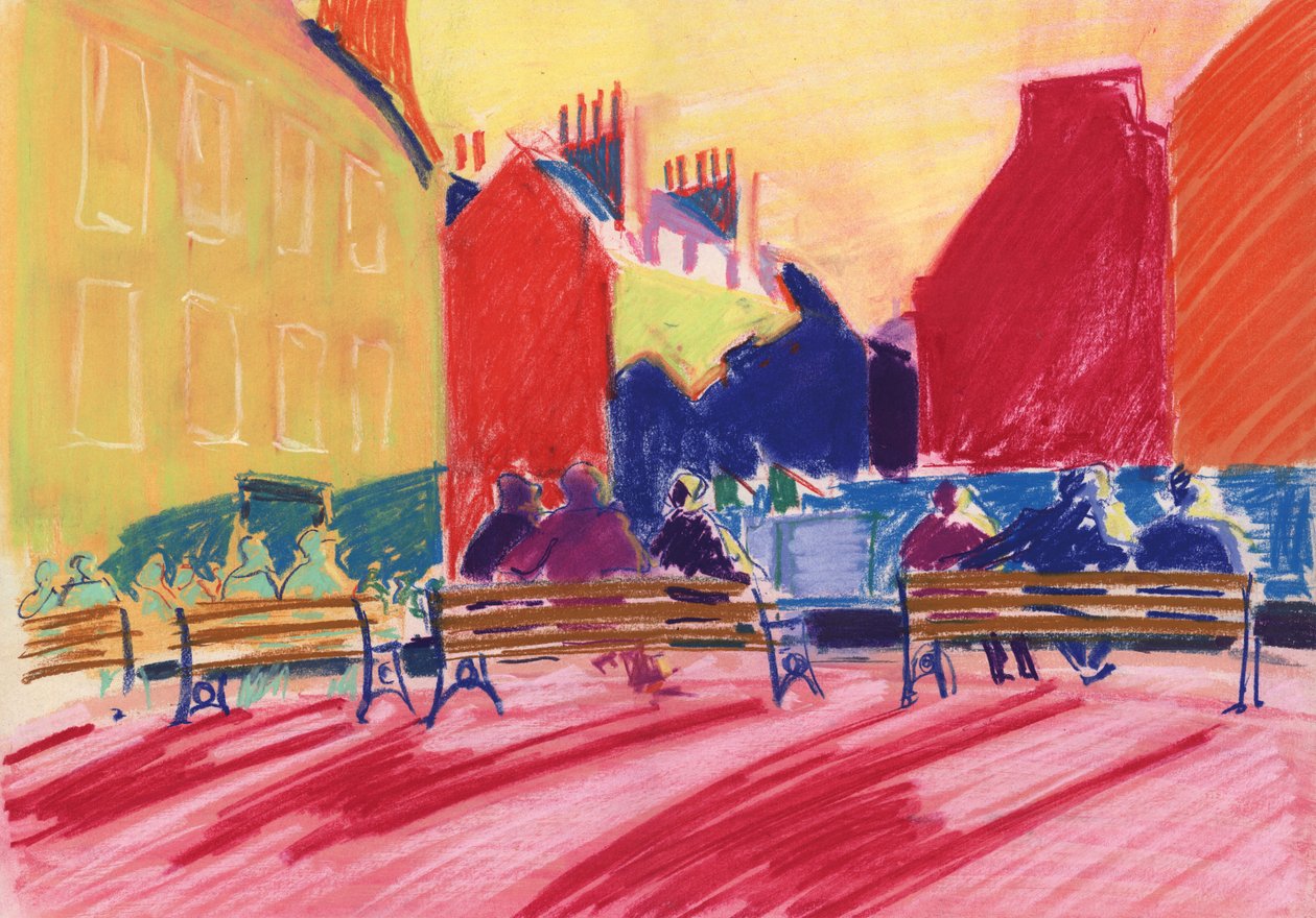 Abbey Churchyard, Bath de Marco Cazzulini