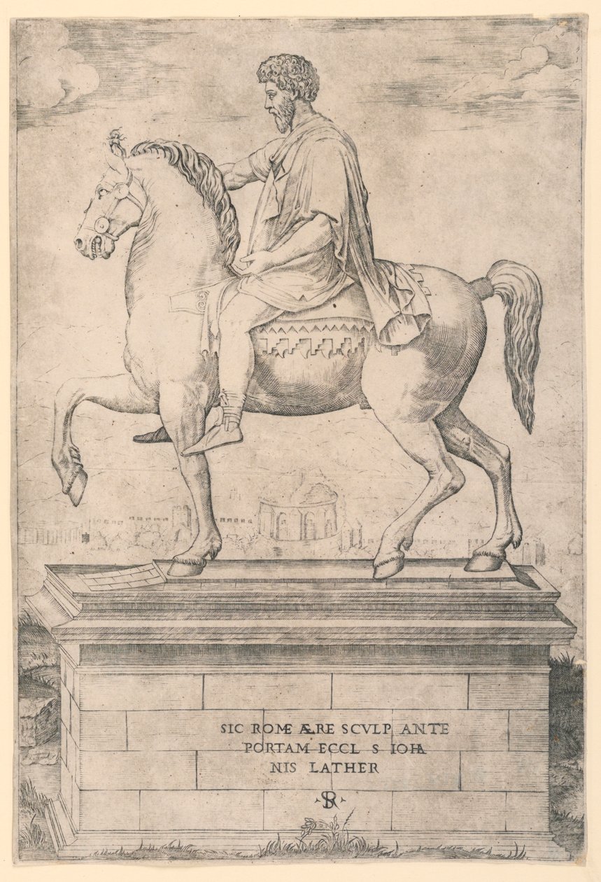 Estátua equestre de Marco Aurélio de Marco Dente
