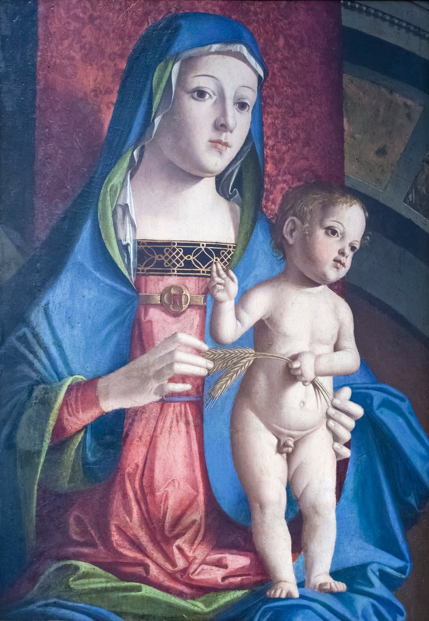Virgem com criança de Marco Palmezzano