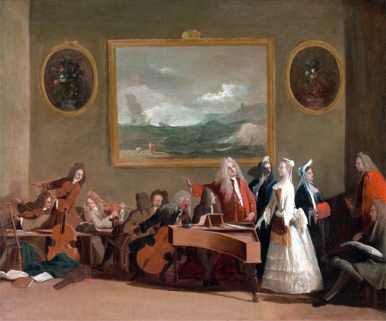 Ensaio de uma ópera de Marco Ricci