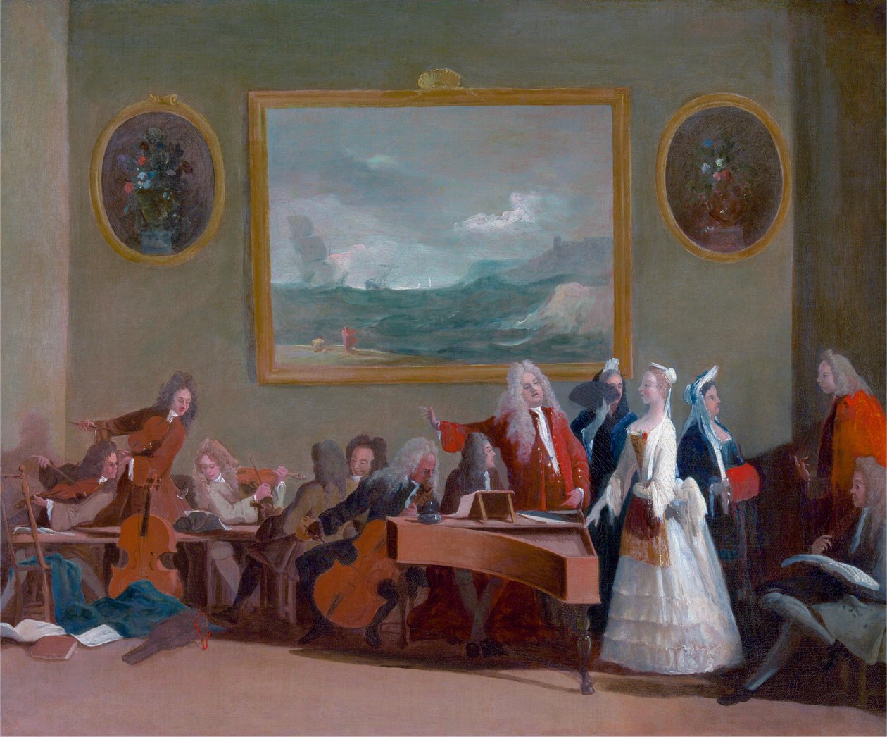 Ensaio de uma ópera de Marco Ricci