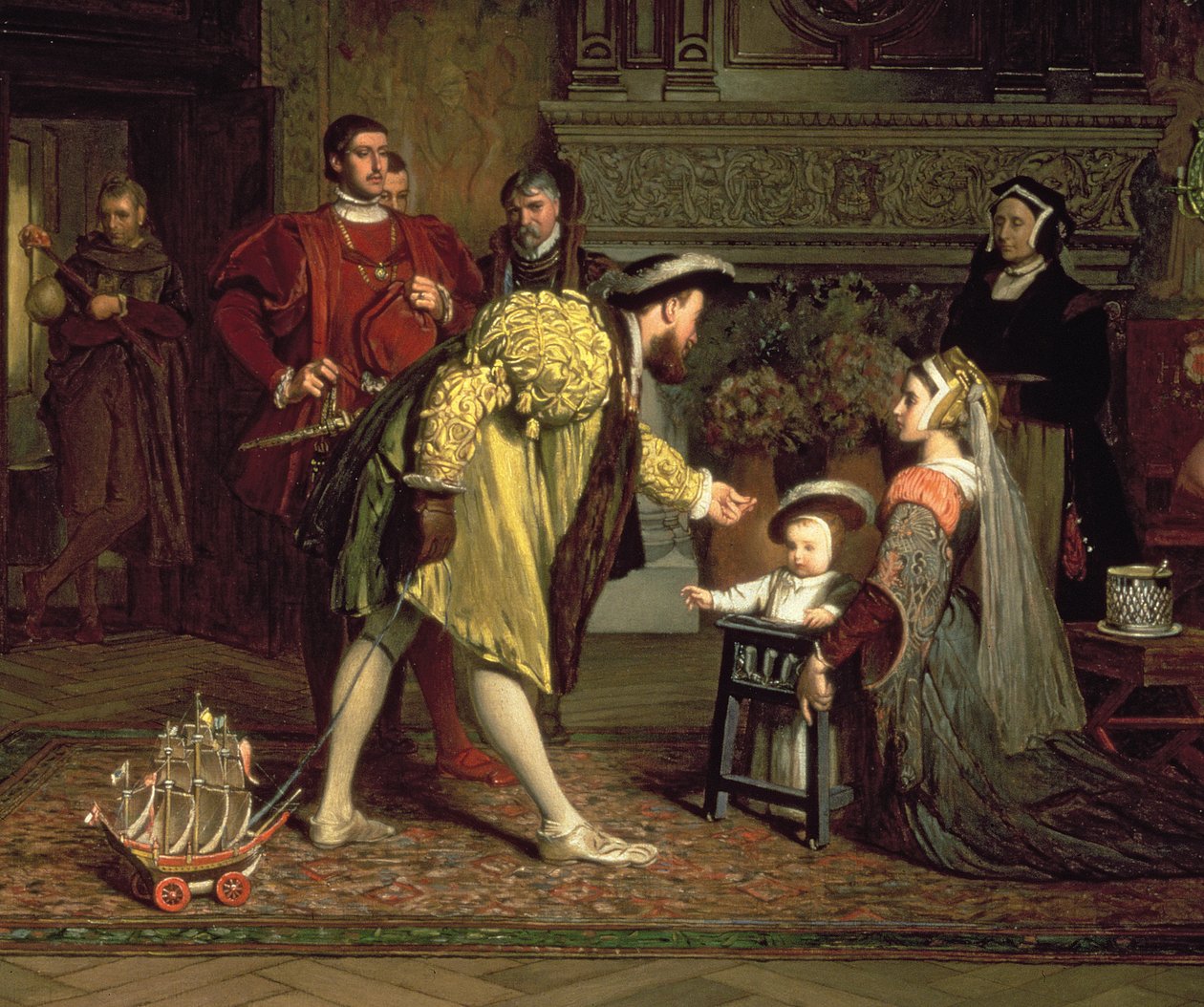 O berçário real, 1538 de Marcus Stone