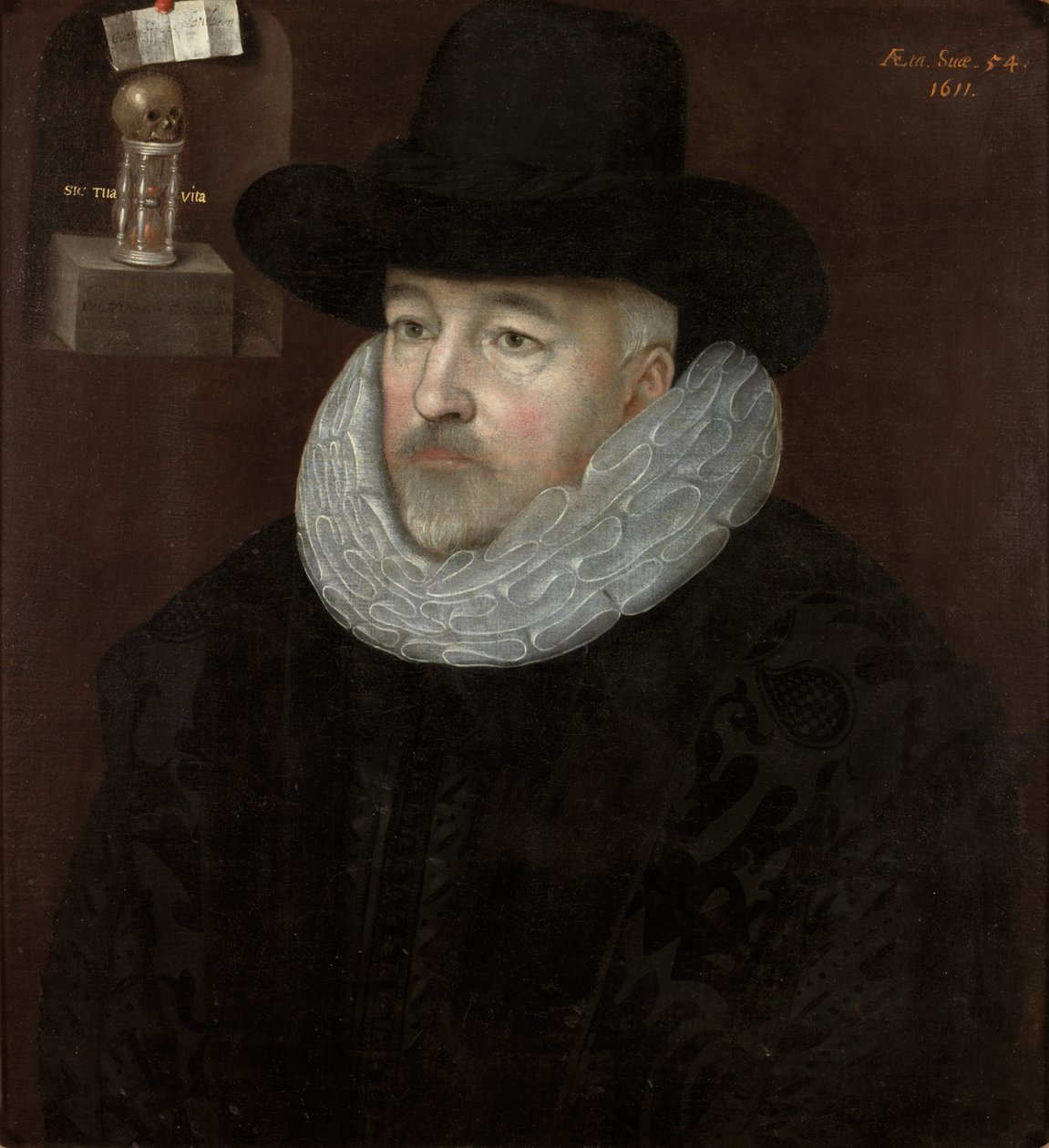Retrato de um homem de Marcus Garret Gheeraerts the Younger