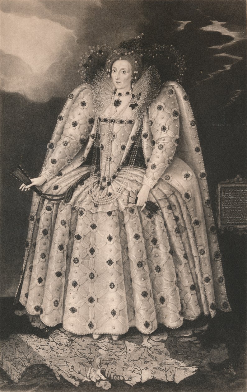 Rainha Elizabeth, 1592, 1904 de Marcus Garret Gheeraerts the Younger