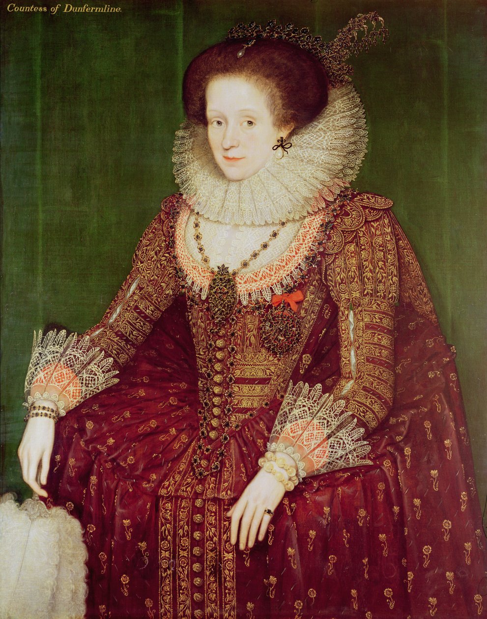 Margaret Hay, condessa de Dunfermline de Marcus Gheeraerts