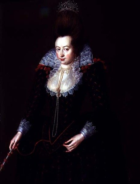Retrato de Lady Mountjoy, 29 anos de idade de Marcus Gheeraerts