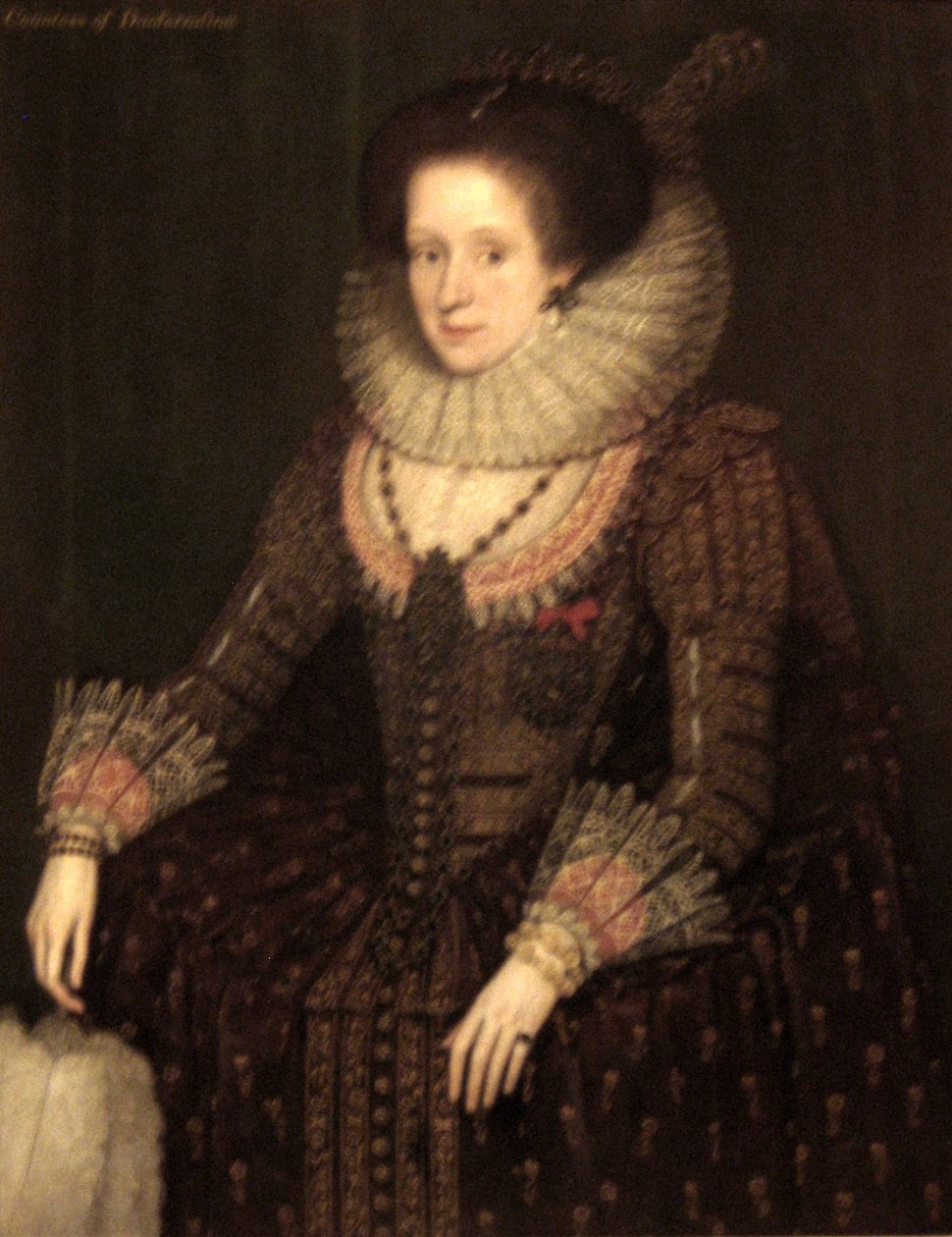 Margaret Hay, Condessa de Dunfermline de Marcus Gheeraerts the Younger