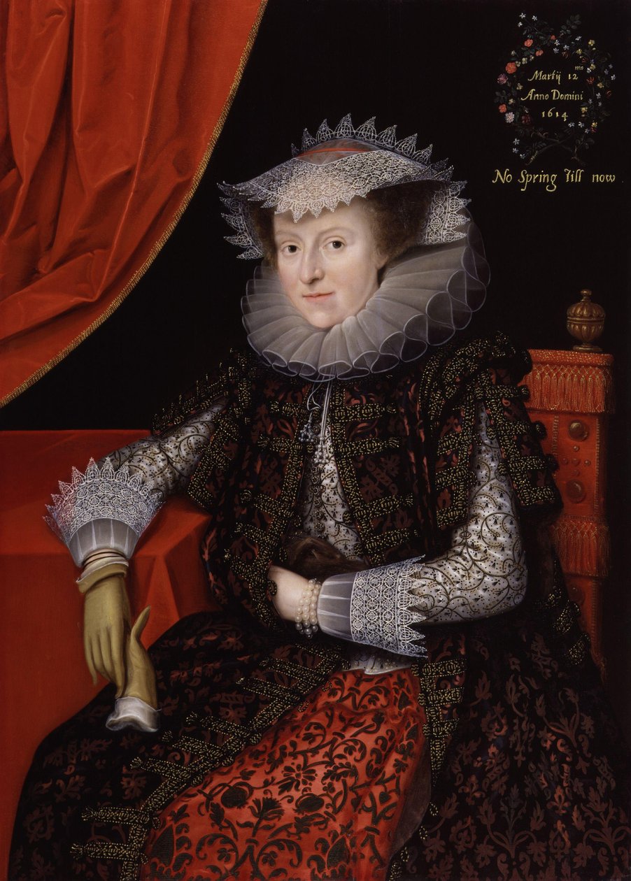 Mary, Lady Scudamore de Marcus Gheeraerts the Younger