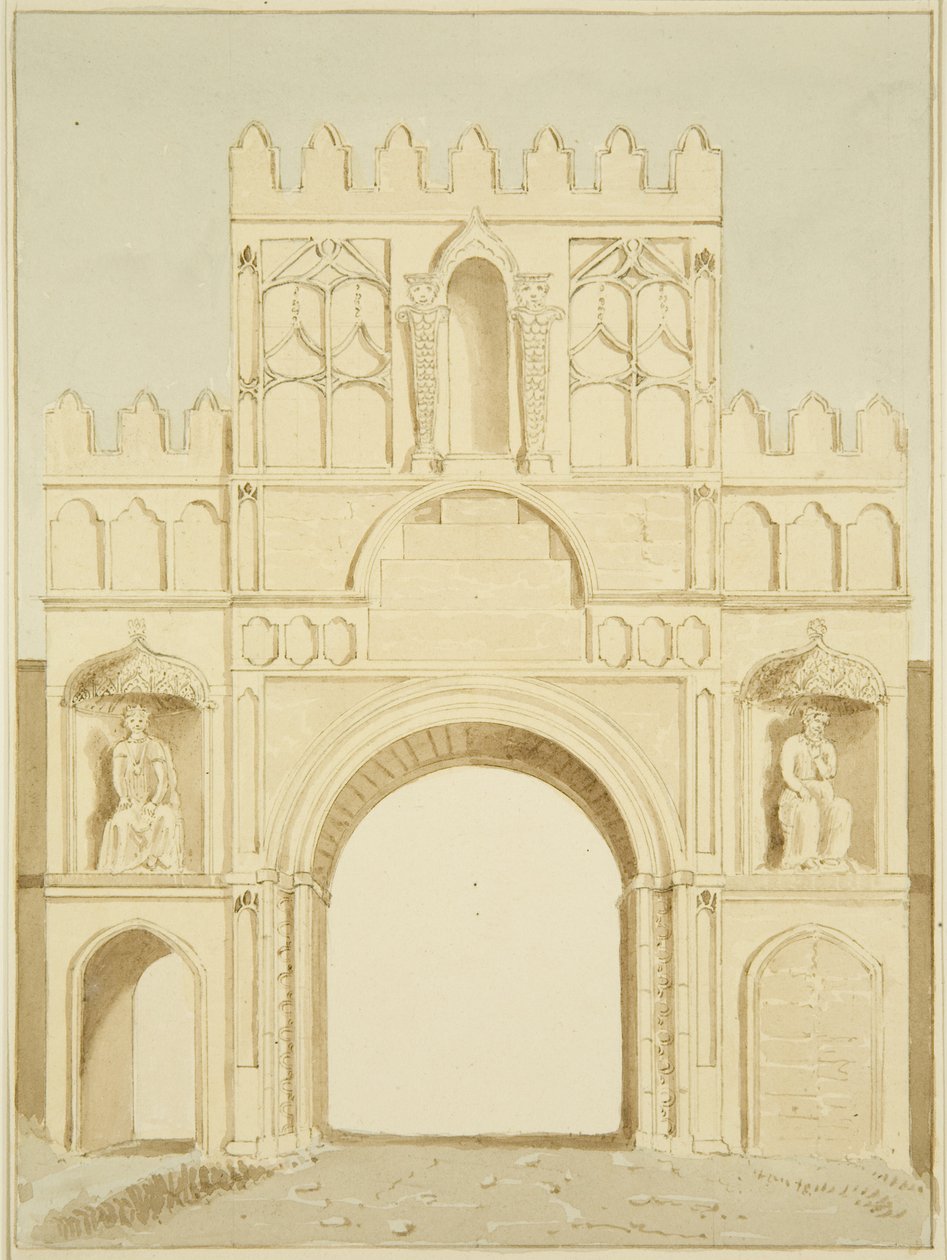 Portal no Castelo Negro, Brislington de Marcus H. Homes