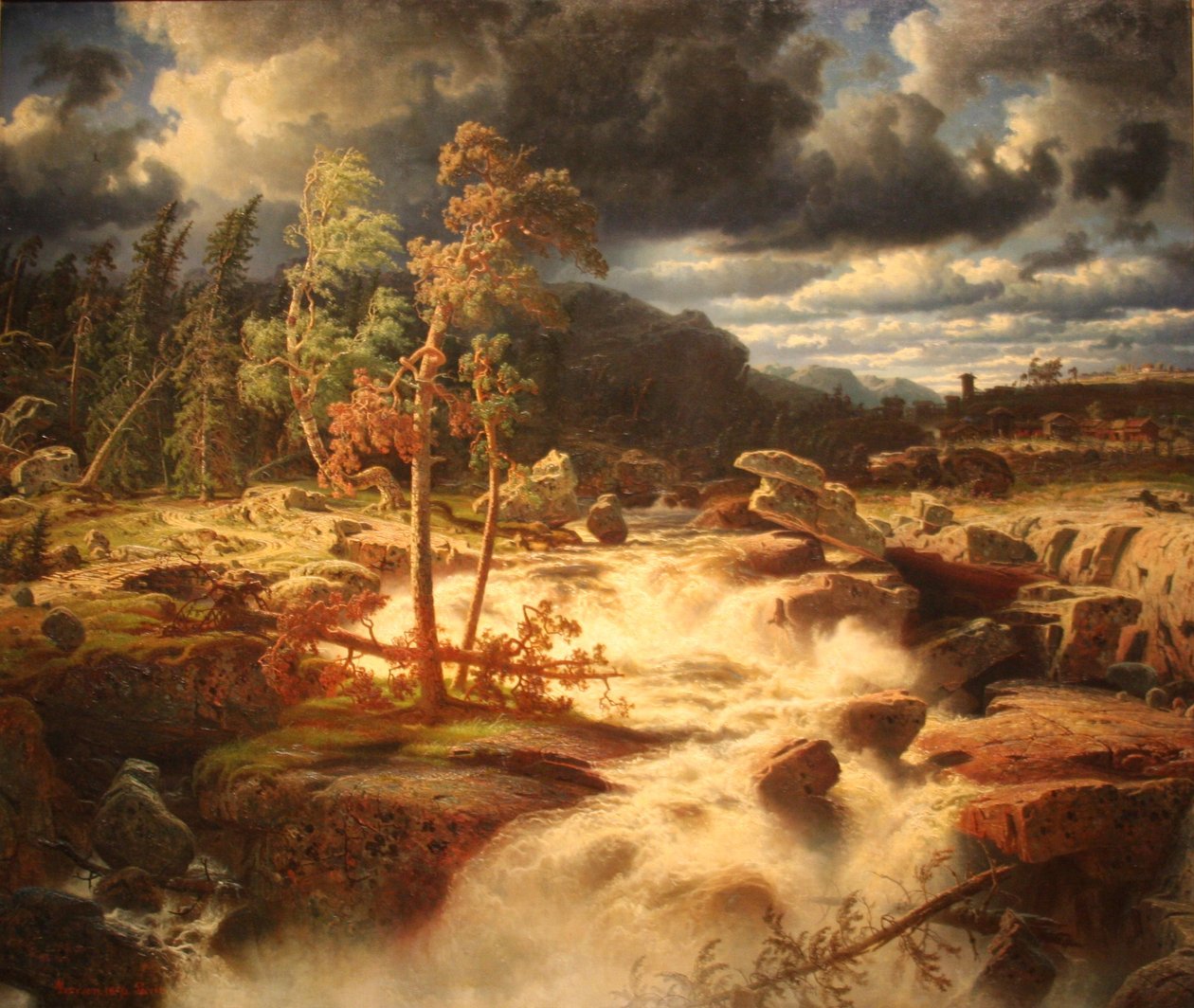 Cascata em Småland de Marcus Larson