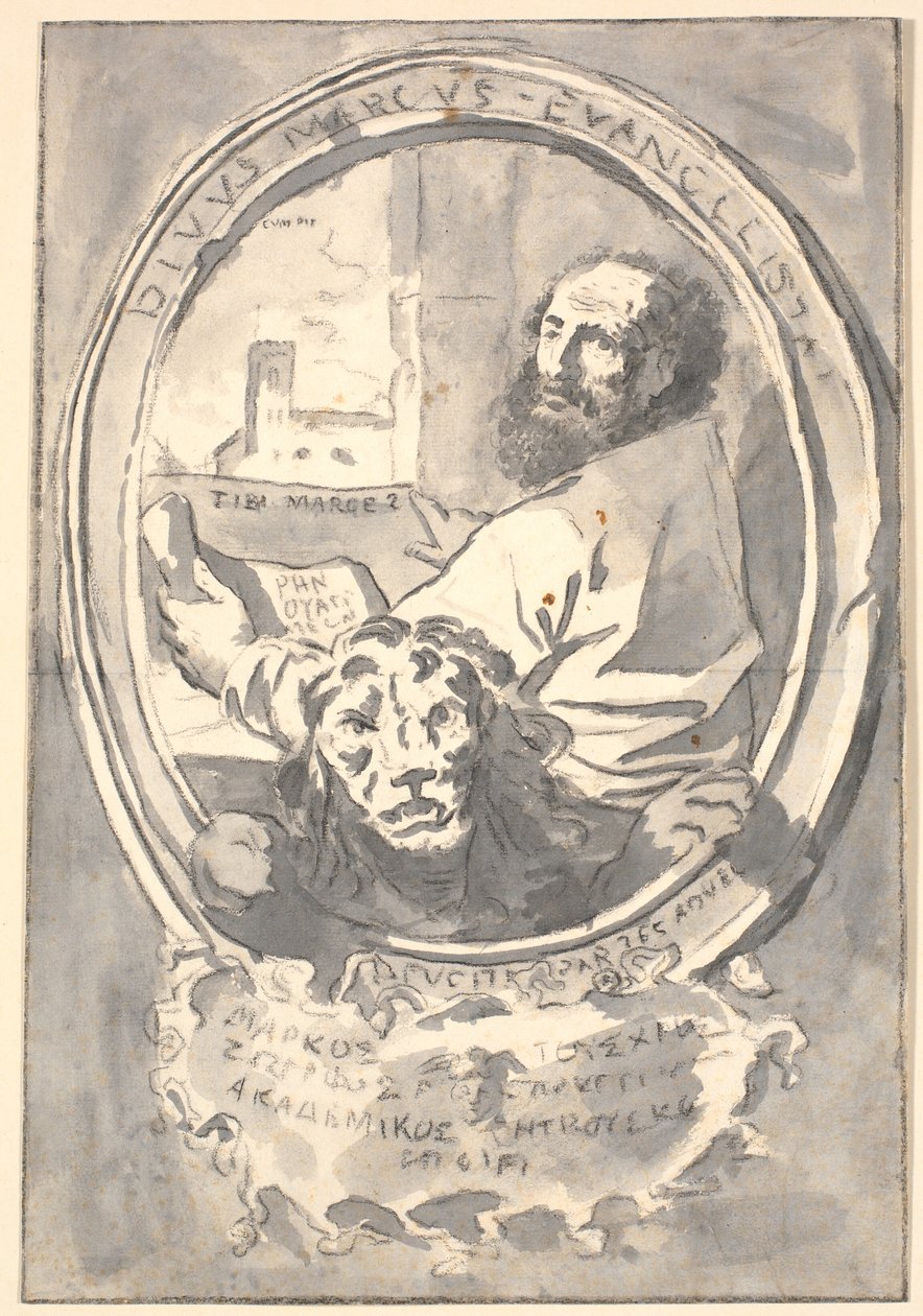 Evangelistas Marcos de Marcus Tuscher