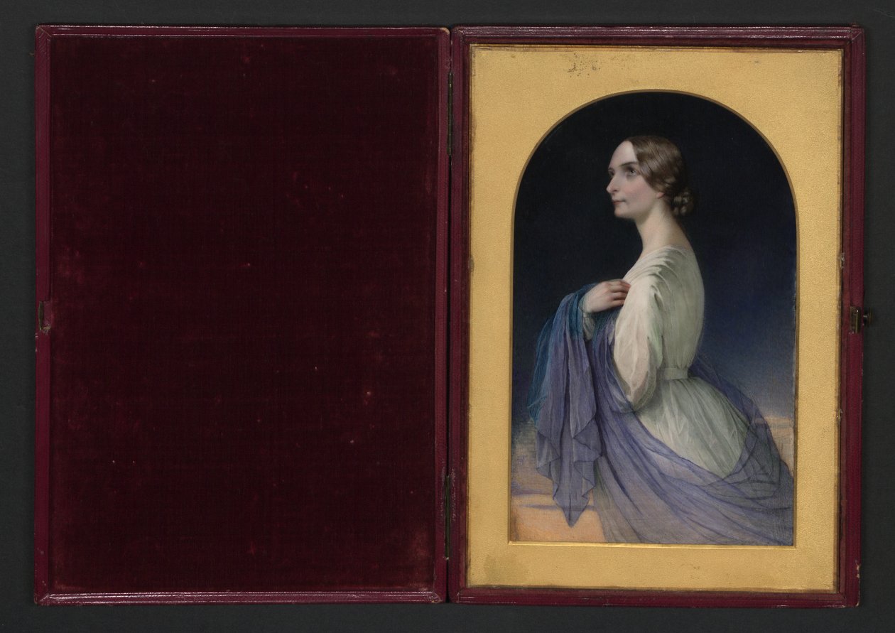 Retrato de Dora Quillinan, 1839 de Margaret Gillies