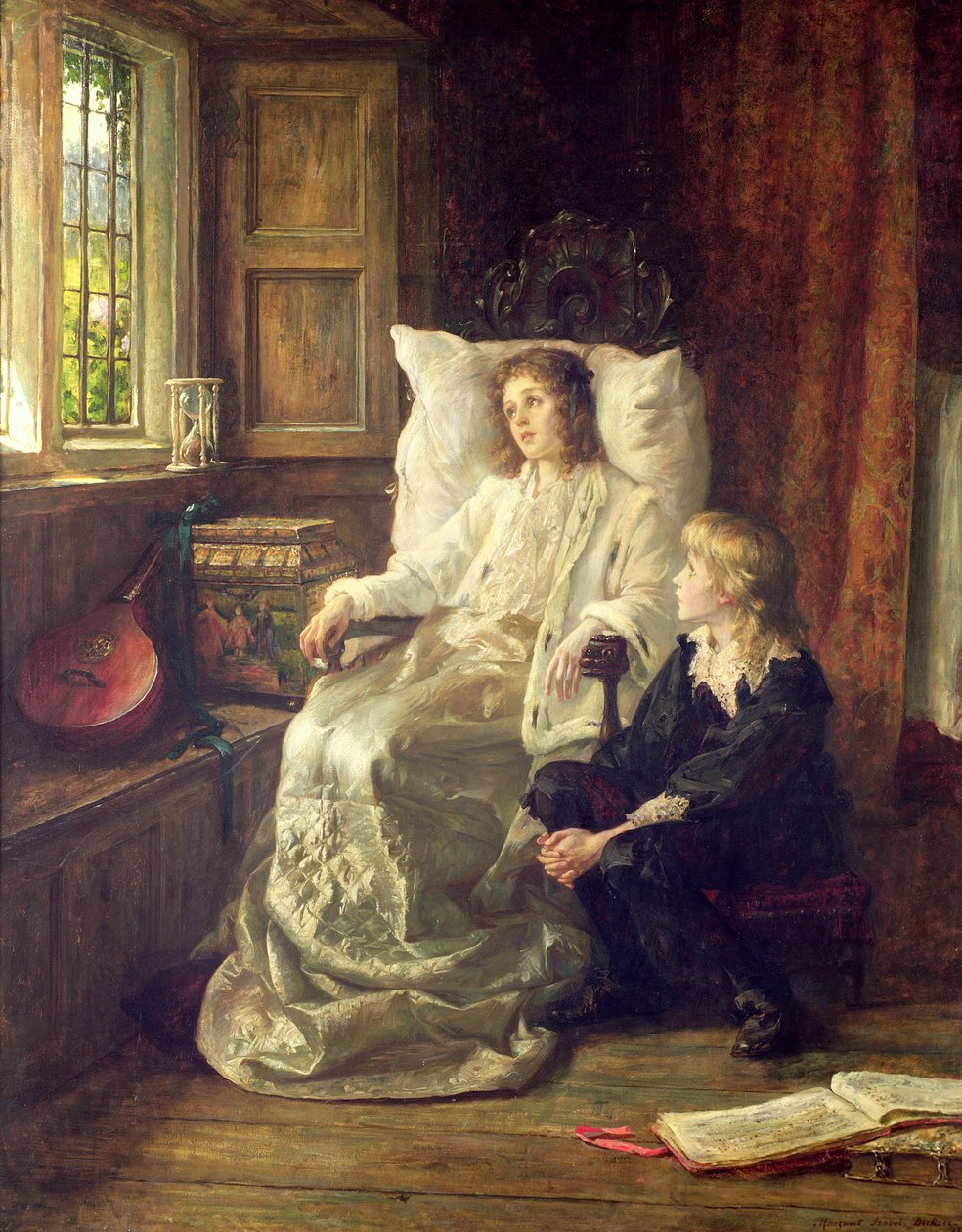 Os filhos de Charles I de Margaret Isabel Dicksee