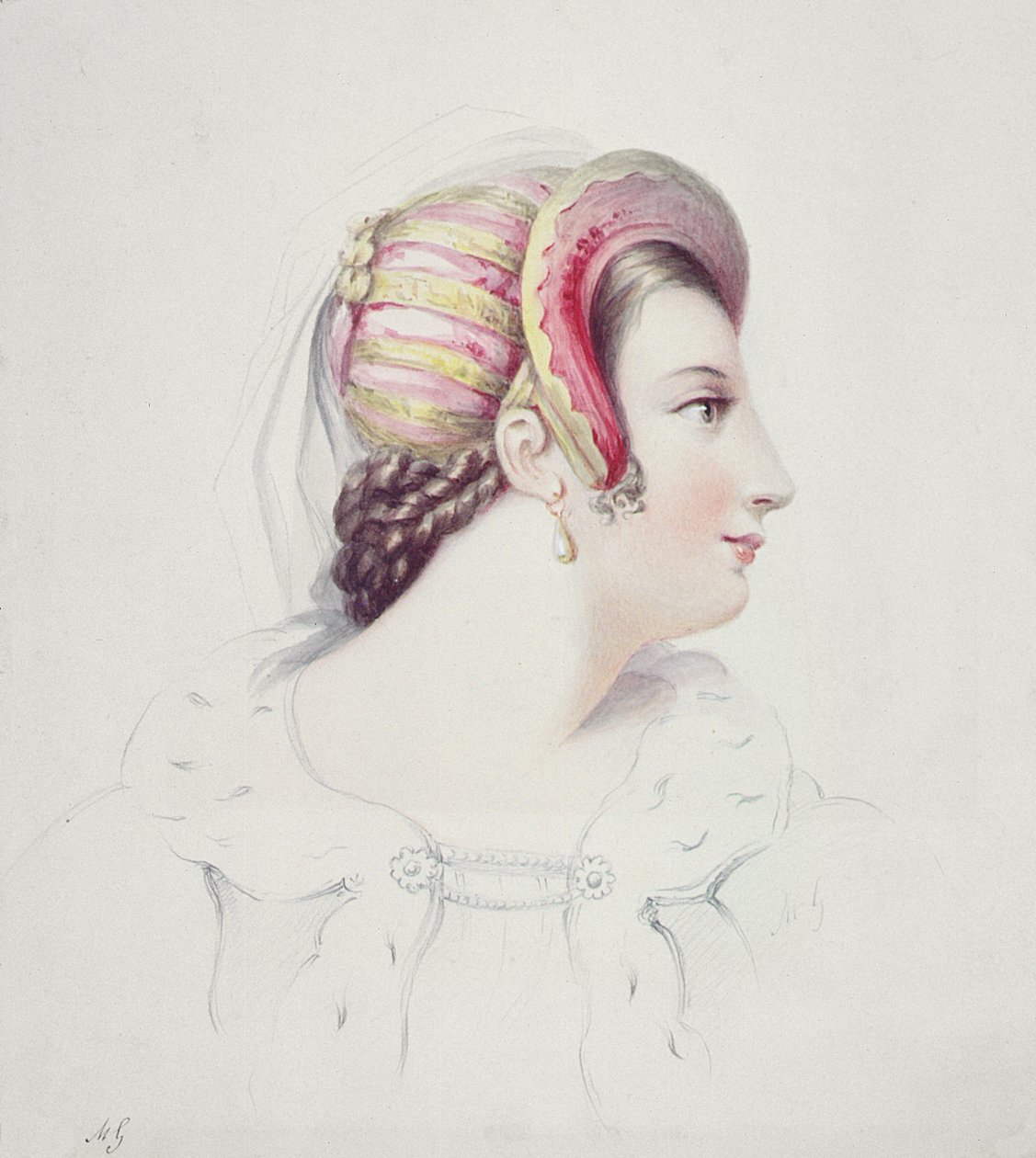 Johannah (desenho) de Margaret Sarah Carpenter