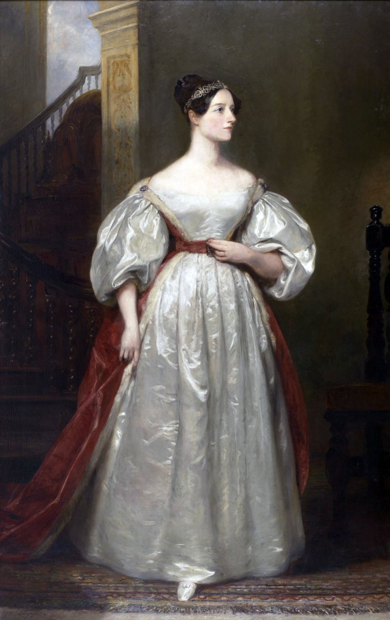 Retrato de Ada Lovelace de Margaret Sarah Carpenter