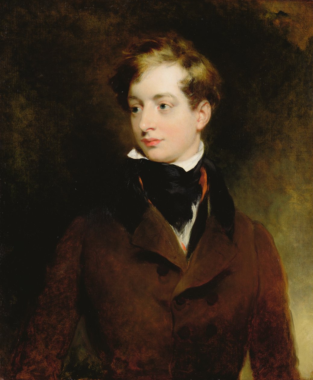Retrato de um jovem de Margaret Sarah Carpenter