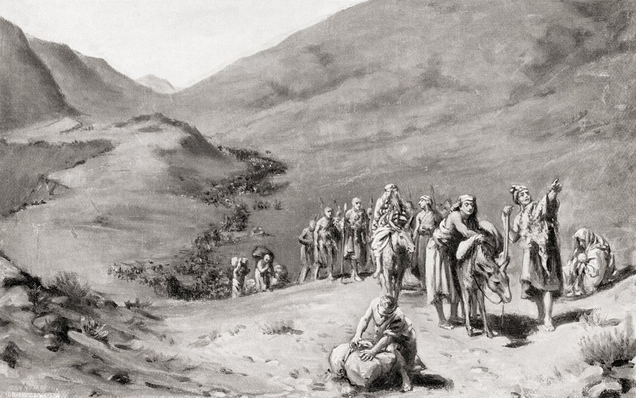 Migração das tribos sumérias, de Hutchinson